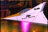 Astronave, come appare sul disco